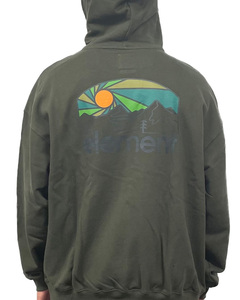 【SALE】★送料無料★2023秋冬 新品【ELEMENT/エレメント】SUNSET HOOD パーカー FNT メンズL BD022-020