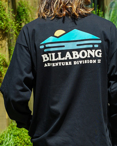 【SALE】★送料無料★2023秋冬 新品【BILLABONG/ビラボン】RANGE ロンＴ BLK メンズM BD012-054