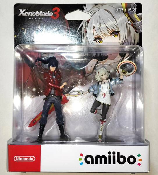 未開封新品 amiibo ダブルセット[ノア/ミオ](ゼノブレイドシリーズ) アミーボ ニンテンドースイッチ ゼノブレイド3