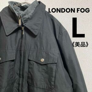 LONDON FOG ロンドンフォグ　ジップアップ　ブルゾン　黒　ビック