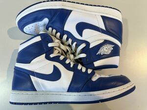 2016 NIKE AIR JORDAN 1 RETRO HIGH OG STORM BLUE US8 555088-127