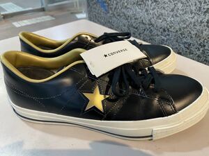  made in Japan Converse one Star black × gold 29 centimeter beautiful goods 