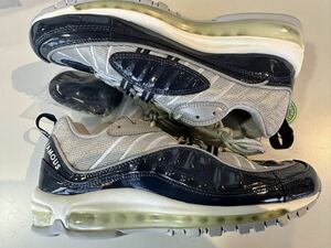 2016 NIKE AIR MAX 98 SUPREME US8 新品 844694-400