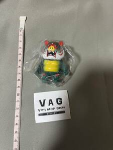 VAG SERIES 30 ミニブタイガー　単品　グリーン　ガチャ　ソフビ　フィギュア　メディコムトイ　ブタイガー　送料込み