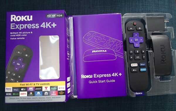 Roku Express 4K+　ストリーミングメディアプレーヤー