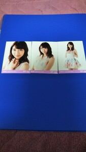 「送料無料」同梱可能AKB48柏木由紀生写真2016年. March3枚1スタ