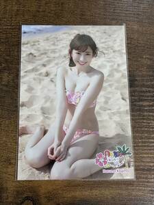 水着 AKB48 小嶋陽菜 海外旅行日記~ハワイはハワイ~封入特典 生写真 ④