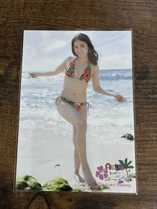 水着 AKB48 大島優子 海外旅行日記~ハワイはハワイ~封入特典 生写真 ③