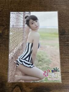 水着 AKB48 大島優子 海外旅行日記~ハワイはハワイ~封入特典 生写真 ①⑥