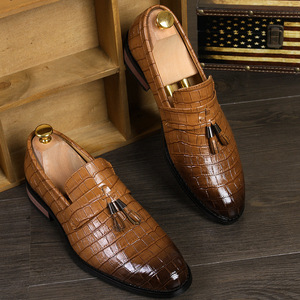 新品未使用　新入荷 お色選択可 ビジネスシューズ レザーシューズ メンズ キルティタン ブラウン紳士靴 25.0cm