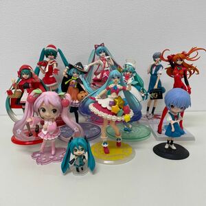 ジャンク 美少女フィギュア まとめ売り 大量セット 初音ミク エヴァンゲリオン アスカ 綾波レイ qposket プライズ 他 240121F03