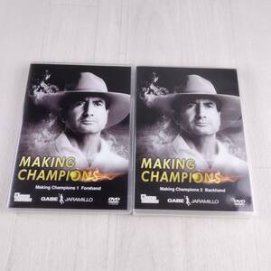 1D8 DVD ゲイブ・ハラミロ MAKING CHAMPIONS 1 Forehand フォアハンド Champions 2 Backhand バックハンド テニス