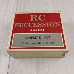 3C3 CD RCサクセション COMPLETE BOX Polydor and Kitty edition