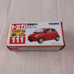 2T2 トミカ 1/56 スバル R1 レッド トミカ No.111