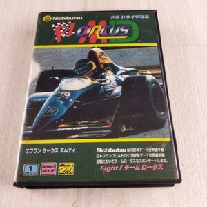 2G2 MEGA DRIVE メガドライブ F1サーカスMD 箱説あり