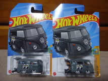 2台セット ホットウィール KOOL KOMBI ワーゲン クールコンビ HotWheels vw mooneyes MQQN EYES ムーンアイズ _画像1