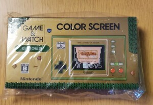 【新品 未使用】Nintendo ゲームウォッチ ゼルダの伝説 特典付き