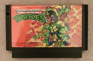 タートルズ　TURTLES　FC　ファミコン　ソフト　カセット