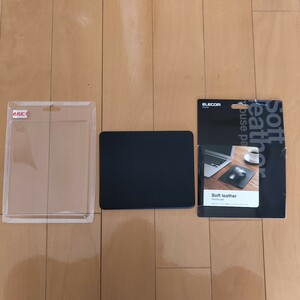 【未使用】エレコム ソフトレザーマウスパッド ELECOM Soft leather mouse pad コンパクトサイズ150×180mm 