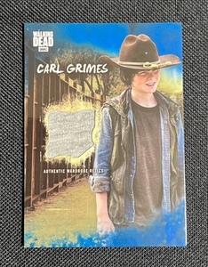 TOPPS The Walking Dead Road To Alexandria Trading Card CARL GRIMES Relic Card ウォーキングデッド カール 衣装カード