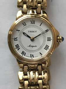 ジャンク腕時計 TISSOT ティソ MARQUISE レディース ゴールド L230.666