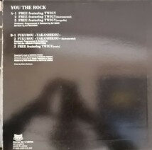 中古レコード 12インチ You The Rock - Free / Fukurou 1996 日本語ラップ Twigy _画像2