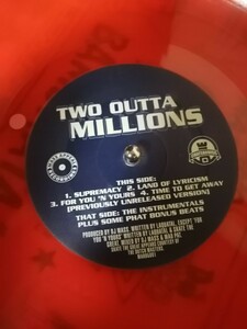 アングラ　ヒップホップ　12 The outta millions　For You'n Yours EP　管理番号dymr13