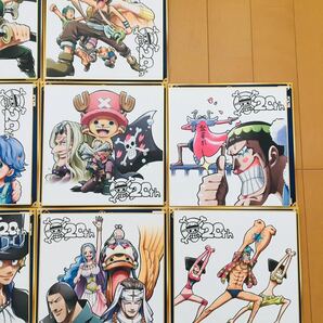 ★14種セット コンプリート 一番くじ ワンピース onepiece 20th anniversary K賞 20th アニバーサリー 色紙 ルフィ サボ エース ロー ゾロの画像4