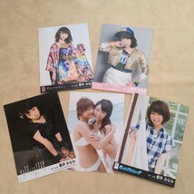 ● 峯岸みなみ AKB48 生写真 グッズ アイテム アイドル グループ セット まとめ 心のプラカード Green Flash 君はメロディー_画像1