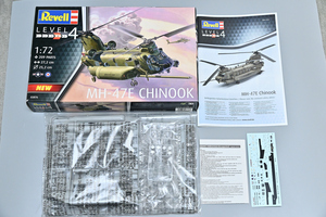 ★　Revell レベル　1/72　MH-47E CHINOOK　チヌーク 　プラモデル　★