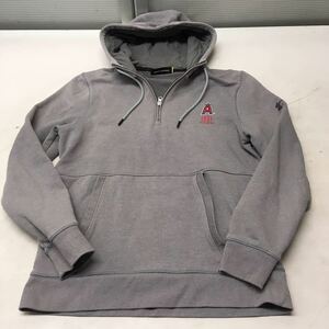 送料無料★UNDER ARMOUR アンダーアーマー★スウェットパーカー　スウェットプルオーバー★SM★グレー#60118sj97