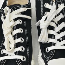 未使用 コンバース ALL STAR CANVAS スニーカー 23.5 ブラック CONVERSE ｜24a0807_画像8