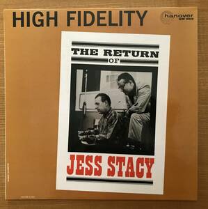 The Return of JESS STACY Hanover HM8010　再発盤