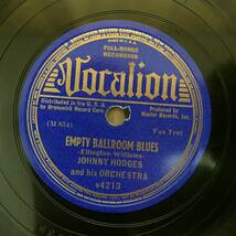 LESTER YOUNG Vocalion 　original盤　78rpm　SP (YOU WALKED OUT OF THE PICTURE / EMPTY BALLROOM BLUES)_画像3