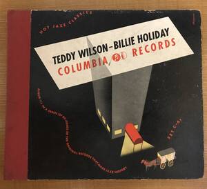 TEDDY WILSON - BILLIE HOLIDAY COLUMBIA RECORDS 78rpm SP 4枚組