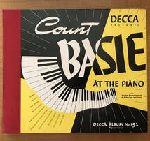 COUNT BASIE AT THE PIANO DECCA SP 5枚組 美品_画像1