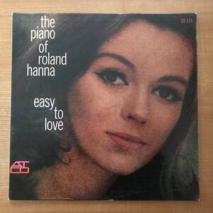 ROLAND HANNA / EASY TO LOVE AT刻印 ATCO 33-121 MONO original盤 美盤