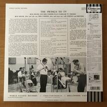 THE SWING'S TO TV　World Pacific WPM-411 復刻盤　Bud Shank and Bob Cooper_画像2
