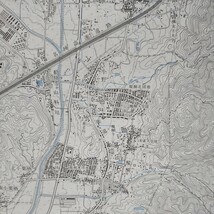 地形図 25千分の1●京都東南部●昭和47年発行●京都市電（大宮烏丸河原町七条九条東山線）電停表示。京阪・近鉄丹波橋乗入れ渡り線表示_画像7