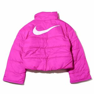 NIKE ナイキ WMNS リバーシブル　中綿ジャケット　ビッグスウォッシュ　サーマフィット　DQ6864-551 紫カーキ　L