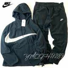 NIKE ナイキ フリース　ウィンタライズド　フーディー　セットアアップ　DQ4897-010 DV8163-010 黒　L