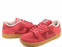 NIKE ナイキ SB DUNK LOW PRO プレミアム 定価15730円 Adobe 箱つき DV5429-600 エンジ　28cm_画像1