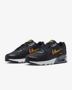 NIKE ナイキ エア マックス 90 FJ4229-001 黒黄 27.5cm