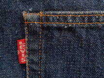 濃紺 美品 ヴィンテージ 70s Levi's リーバイス 517-0217 ６６ 前期 オリジナル シングル 刻印 2 ７３年１２月 ☆ 501xx 大戦 ビッグE_画像4