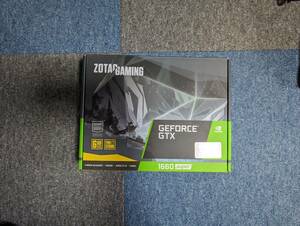 ZOTAC ZT-T16620F-10L (GeForce GTX1660 SUPER Twin Fan 6GB) グラフィックボード 【美品】箱有