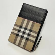 ★未使用 保管品 BURBERRY カード コイン ケース レザー メンズ レディース【鑑定済み 本物保証】_画像2