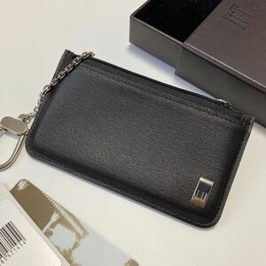 ★dunhill ダンヒル コインケース キーフック付き 小銭入れ FP5710 中古美品 【鑑定済み 本物保証】