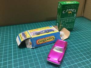 【ミニカー】MATCH BOX LOTUS EUROPA ピンク マッチボックス ロータス ヨーロッパ