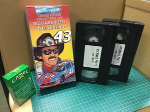 【ミニカー付きVHS】RICHARD PETTY THE LEGEND 43 LIMITED EDITION COLLECTOR'S CAR リチャード ペティ