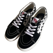 格安 VANS バンズ SK8-LOW（Checker） BLACK/WHITE CHECKERハイトップロー26.0cm 新品未使用_画像2